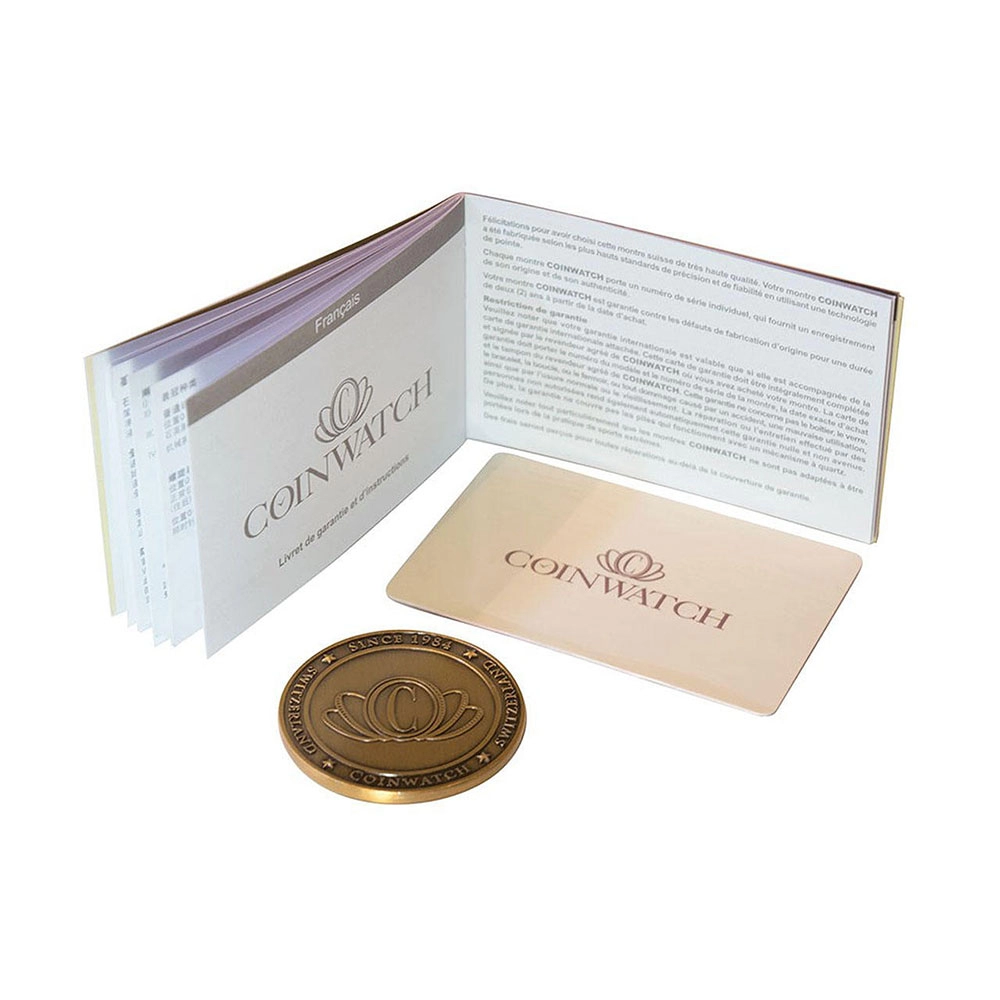 ساعت مچی ست زنانه و مردانه کوین‌واچ COINWATCH C193RWH-C192RWH