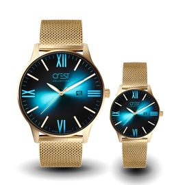 خرید ساعت مچی ست زنانه مردانه کرست مدل Crest 6030G-2 با بهترین قیمت