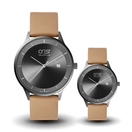خرید ساعت مچی ست زنانه مردانه کرست مدل Crest 6031G-2 با بهترین قیمت