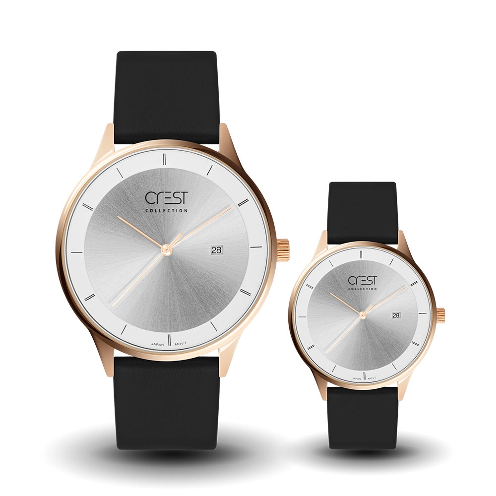 ساعت مچی ست زنانه مردانه کرست Crest 6031G-5