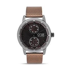 خرید ساعت مچی مردانه کرست مدل crest 6153-4 با بهترین قیمت