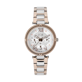 خرید ساعت مچی زنانه کرست مدل crest 6147-3 با بهترین قیمت