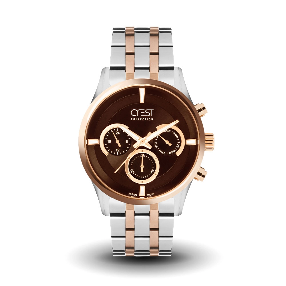ساعت مچی مردانه کرست Crest 6074-2