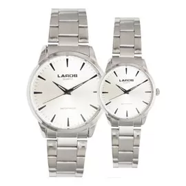 خرید ساعت مچی ست زنانه مردانه لاروس مدل Laros 1020-80140-1117-80139.1.1.1.6 با بهترین قیمت