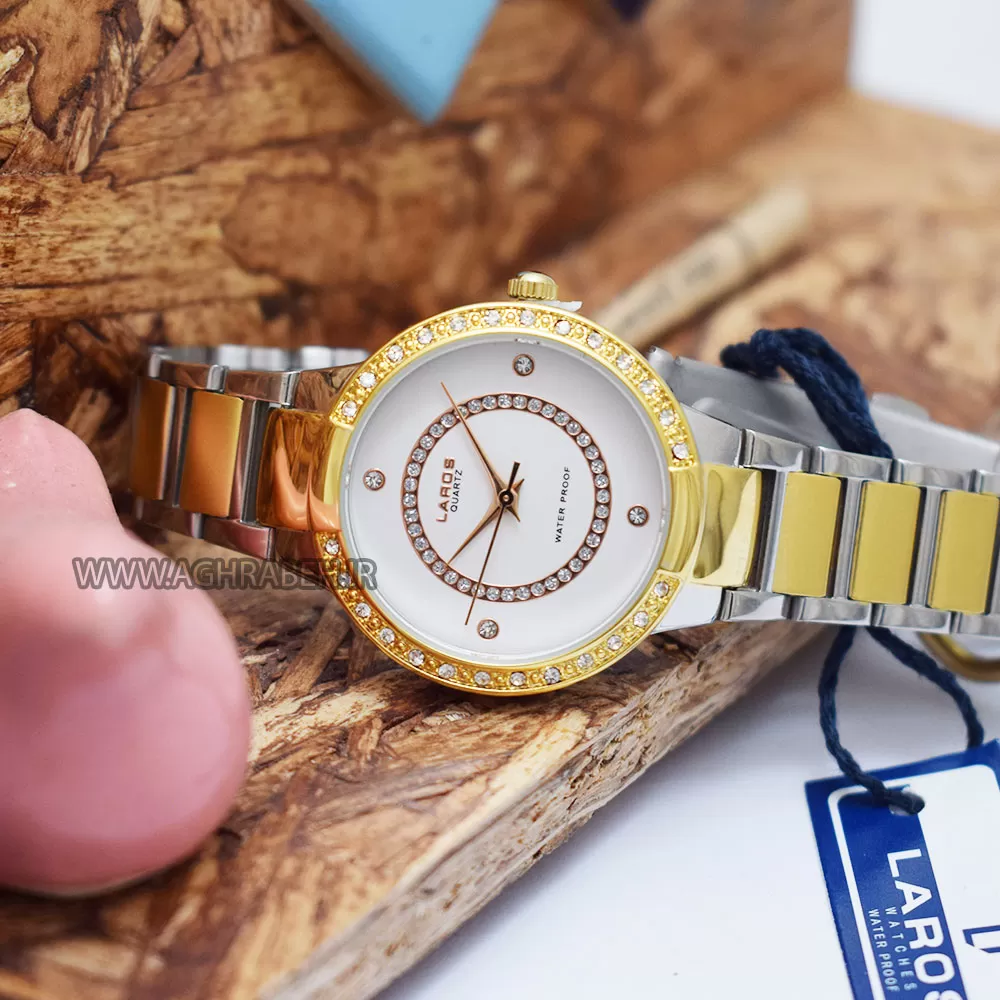 ساعت مچی زنانه لاروس LAROS 0418-80234-M-2-2-1-4