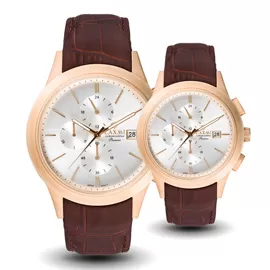 خرید ساعت مچی ست زنانه مردانه لاکسمی مدل 8509G-7-8509L-7 با بهترین قیمت