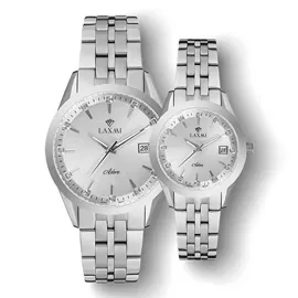 خرید ساعت مچی ست زنانه مردانه لاکسمی مدل 8505G-1-8505L-1 با بهترین قیمت