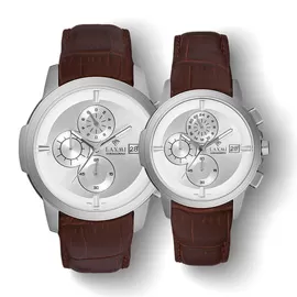 خرید ساعت مچی ست زنانه مردانه لاکسمی مدل 8502G-5-8502L-5 با بهترین قیمت