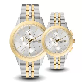 خرید ساعت مچی ست زنانه مردانه لاکسمی مدل 8509G-14-8509L-14 با بهترین قیمت
