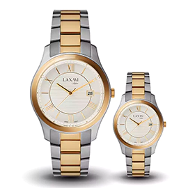 خرید ساعت مچی ست مردانه و زنانه لاکسمی مدل laxmi 8094-8095-4 با بهترین قیمت
