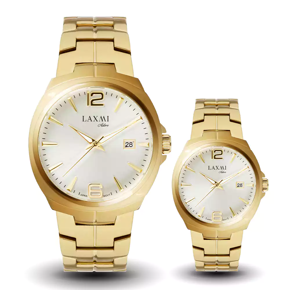 ساعت مچی ست مردانه و زنانه لاکسمی