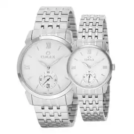 خرید ست ساعت مچی مردانه زنانه اوماکس مدل MG06P66I-ML06P66I با بهترین قیمت