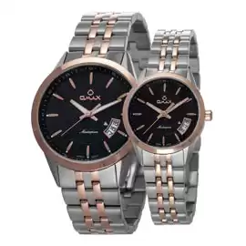 خرید ست ساعت مچی مردانه زنانه اوماکس مدل MG18C2CI-ML18C2CI با بهترین قیمت