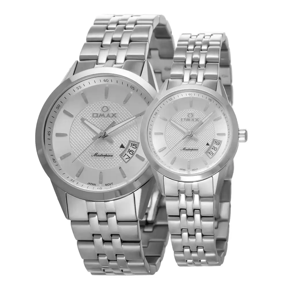 ست ساعت مچی مردانه زنانه اوماکس