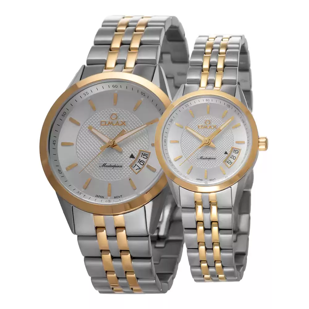 ست ساعت مچی مردانه زنانه اوماکس