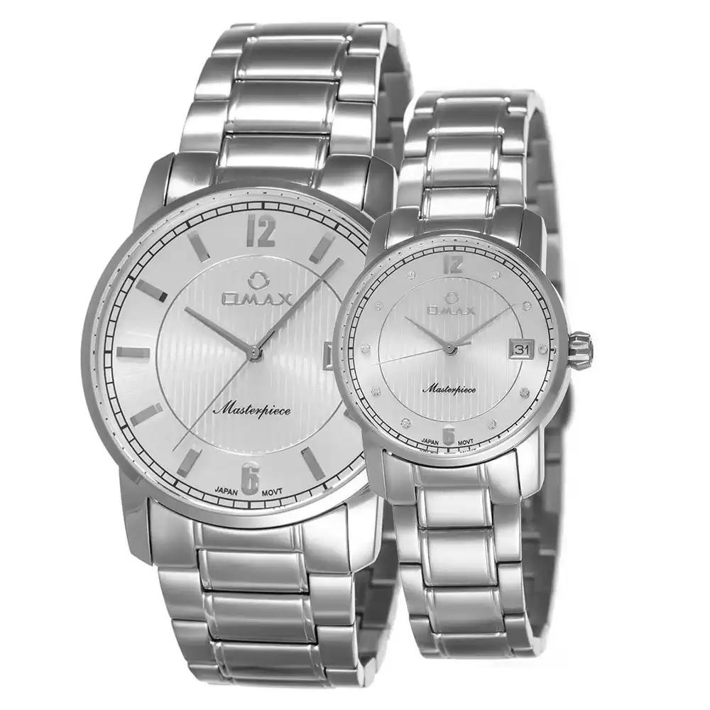 ست ساعت مچی مردانه زنانه اوماکس