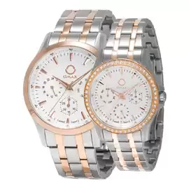 خرید ست ساعت مچی مردانه زنانه اوماکس مدل PG09C68I-PL09C68I با بهترین قیمت