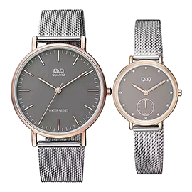 خرید ساعت مچی ست کیواندکیو مدل QA20J412Y-QA97J422Y با بهترین قیمت