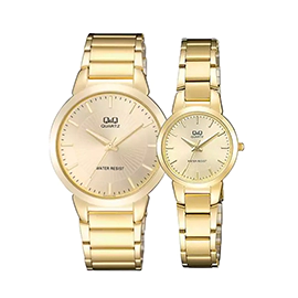 خرید ساعت مچی ست کیواندکیو مدل Q&Q QA43J010Y-QA42J010Y با بهترین قیمت