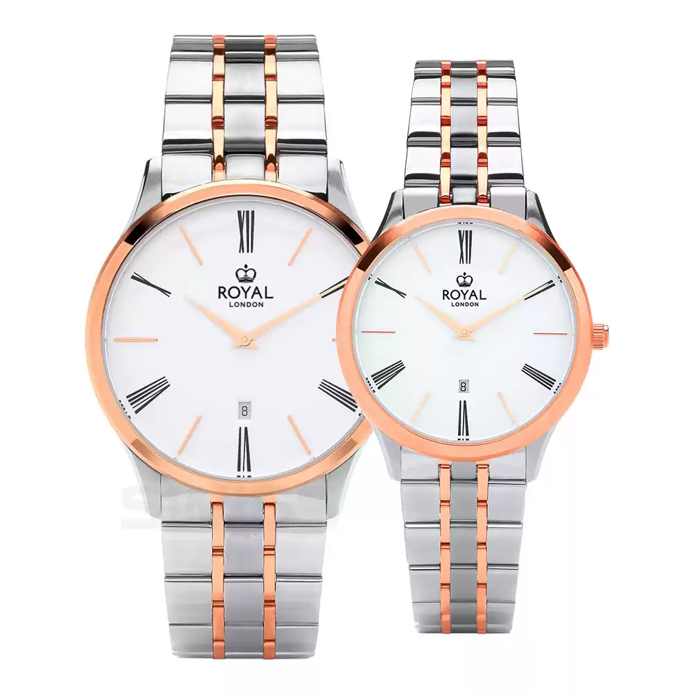 ساعت مچی ست زنانه مردانه رویال لندن 41426-09-21426-09