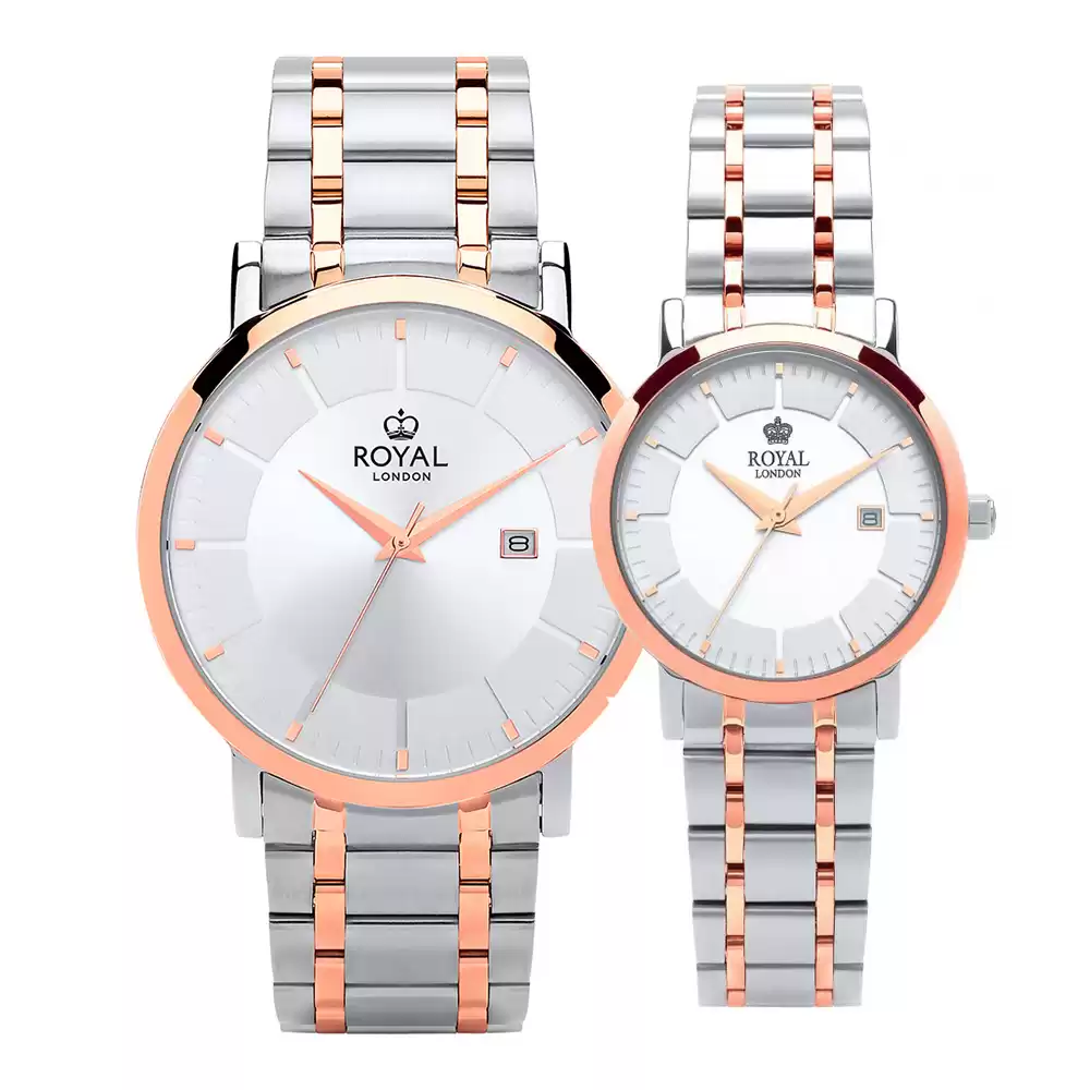 ساعت مچی ست زنانه مردانه رویال لندن