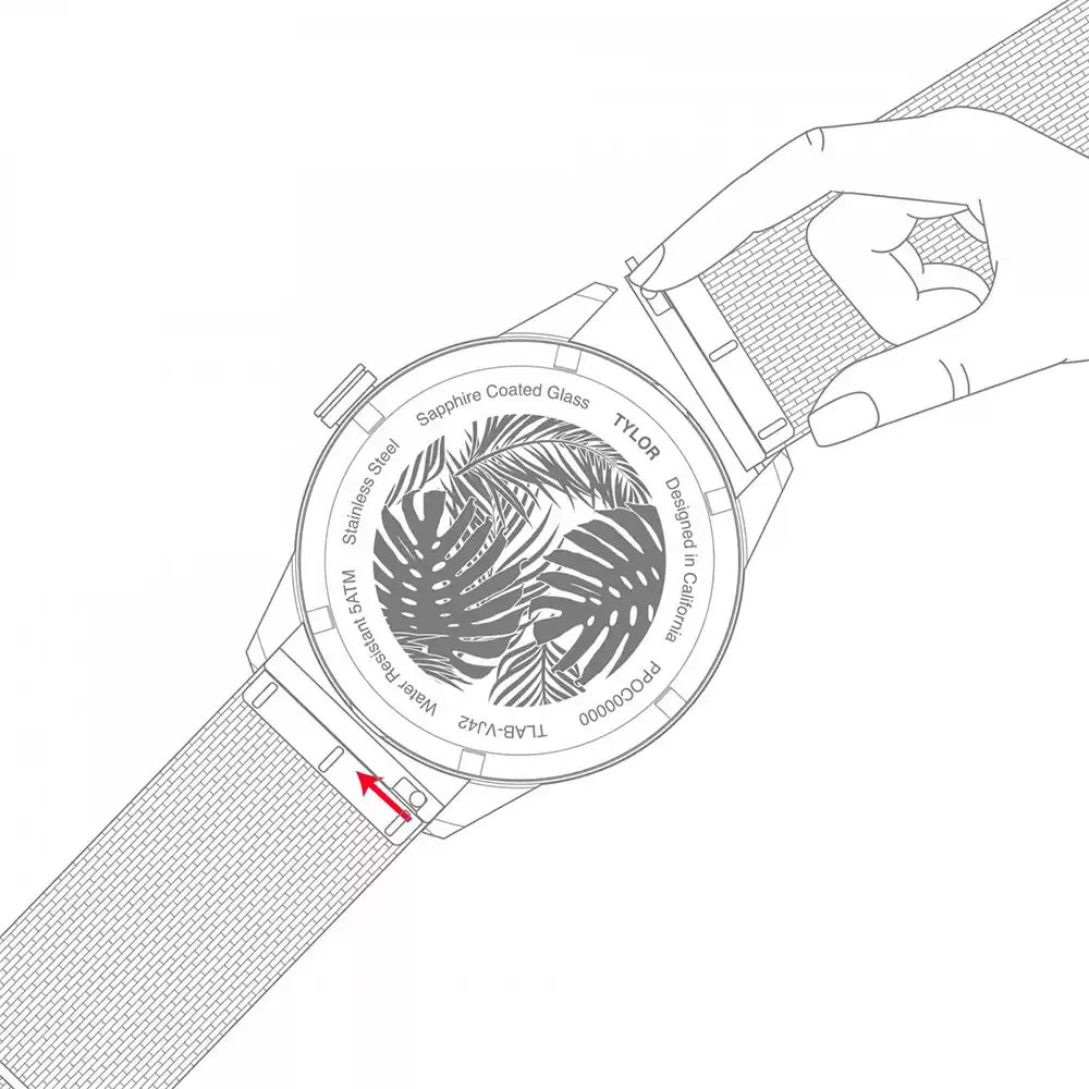 ساعت مچی مردانه تیلور TYLOR TLAB009