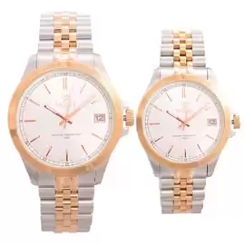 خرید ساعت مچی ست زنانه مردانه ویولت مدل violet-0398g-l-2-2-1 با بهترین قیمت