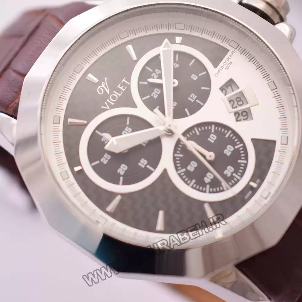 ساعت مچی ست زنانه مردانه ویولت s21 violet-0172g-l-1-8-6