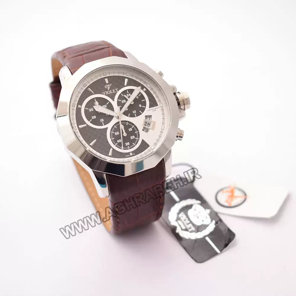 ساعت مچی ست زنانه مردانه ویولت s21 violet-0172g-l-1-8-6