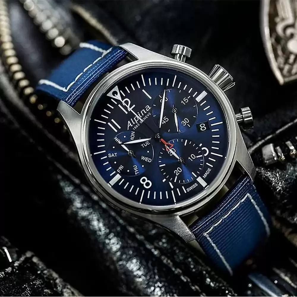 ساعت مچی مردانه آلپینا ALPINA-AL-371NN4S6