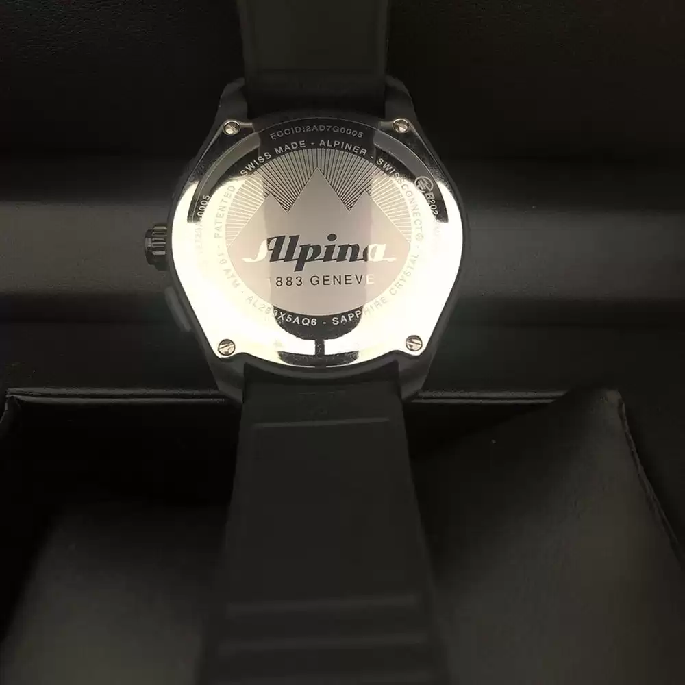 ساعت مچی هوشمند مردانه آلپینا ALPINA-AL-283LNO5NAQ6L