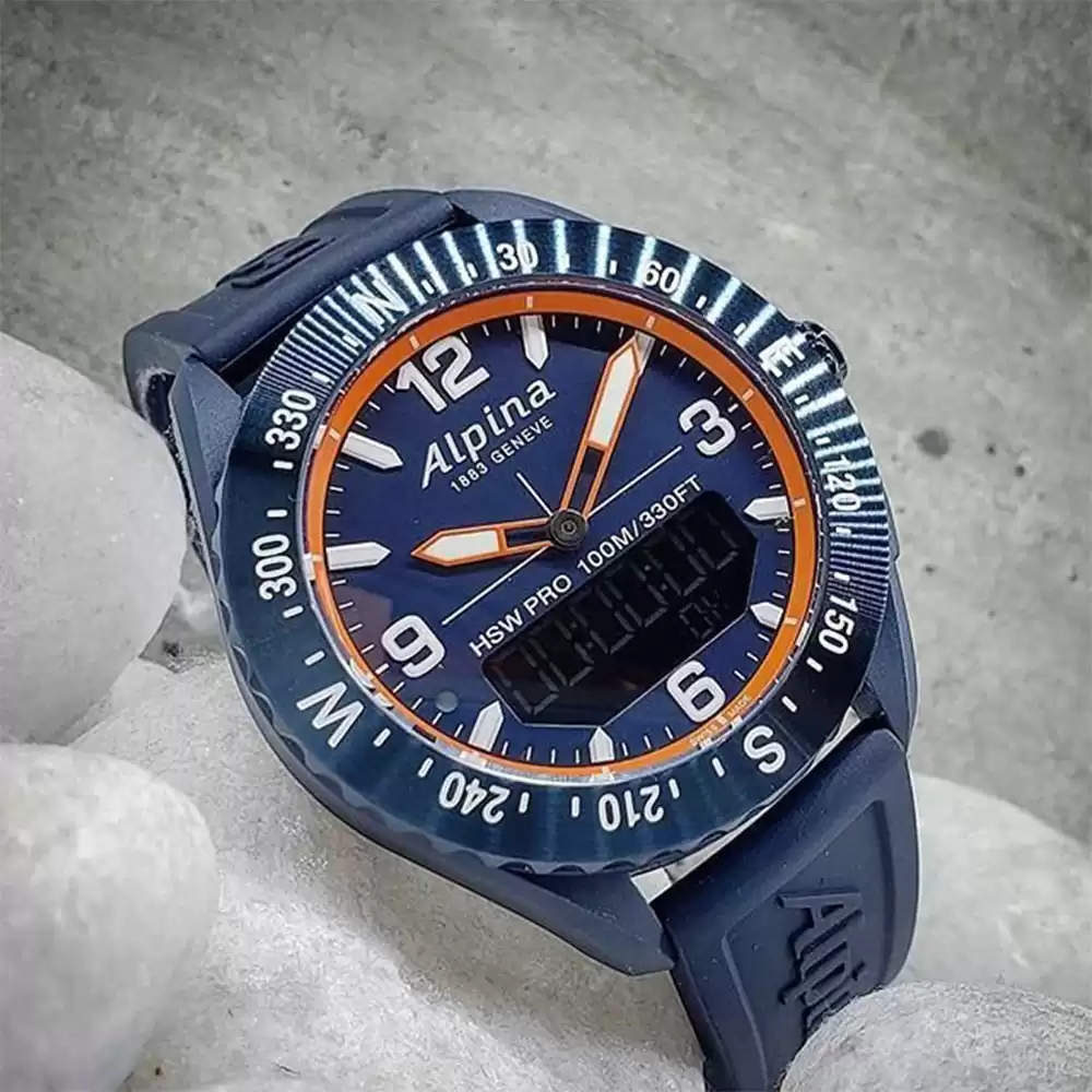 ساعت مچی هوشمند مردانه آلپینا ALPINA-AL-283LNO5NAQ6