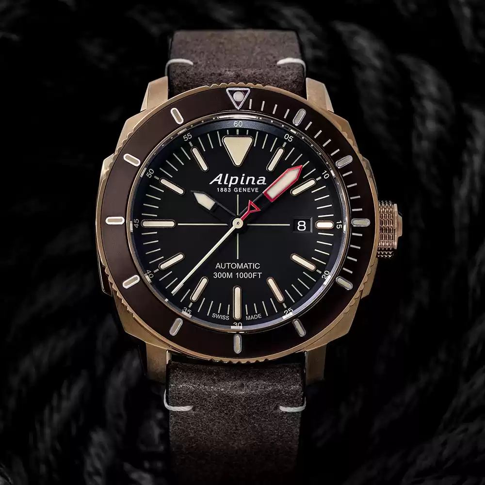 ساعت مچی مردانه آلپینا ALPINA-AL-525LBBR4V4