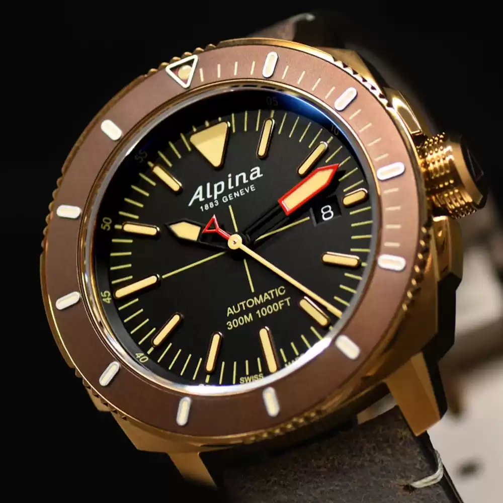 ساعت مچی مردانه آلپینا ALPINA-AL-525LBBR4V4