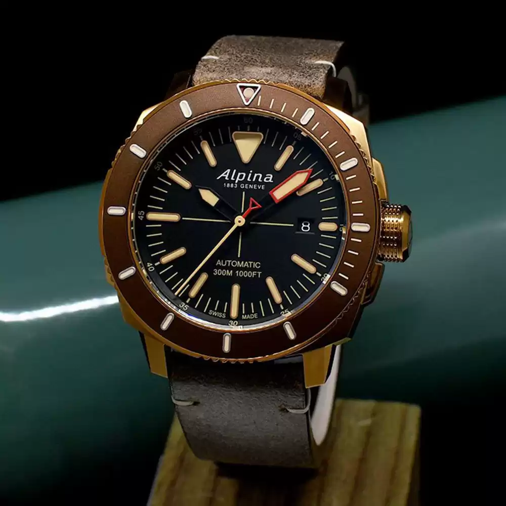 ساعت مچی مردانه آلپینا ALPINA-AL-525LBBR4V4