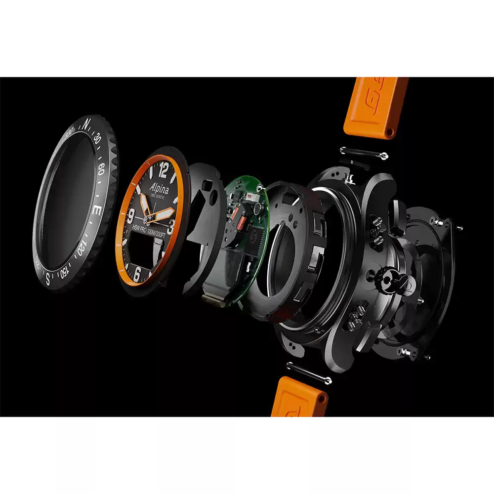 ساعت مچی هوشمند مردانه آلپینا ALPINA-AL-283LBO5AQ6