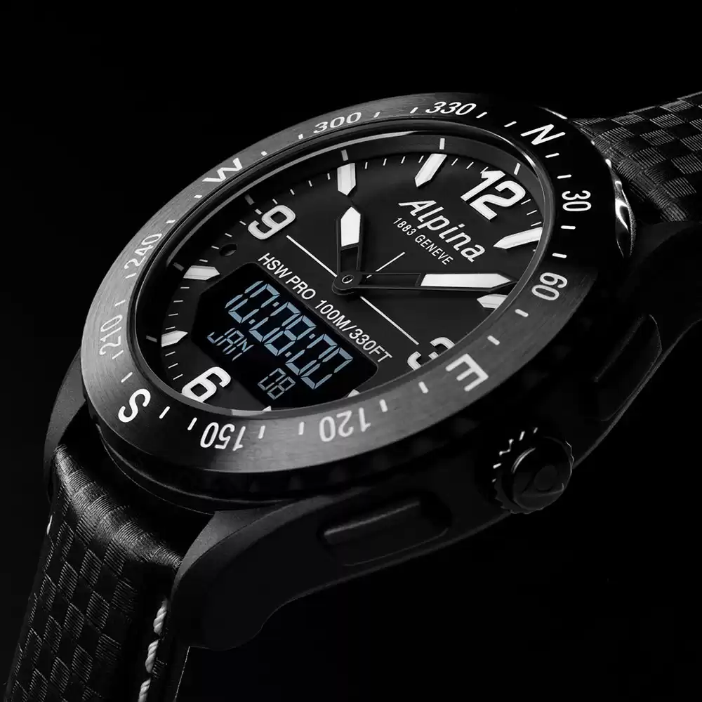 ساعت مچی هوشمند مردانه آلپینا ALPINA-AL-283LBBW5AQ6