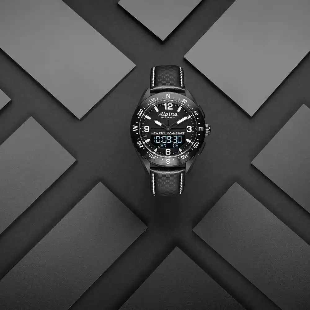 ساعت مچی هوشمند مردانه آلپینا ALPINA-AL-283LBBW5AQ6