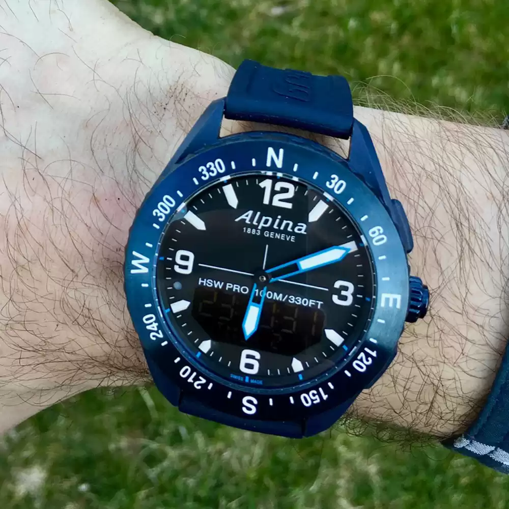 ساعت مچی هوشمند مردانه آلپینا ALPINA-AL-283LBN5NAQ6