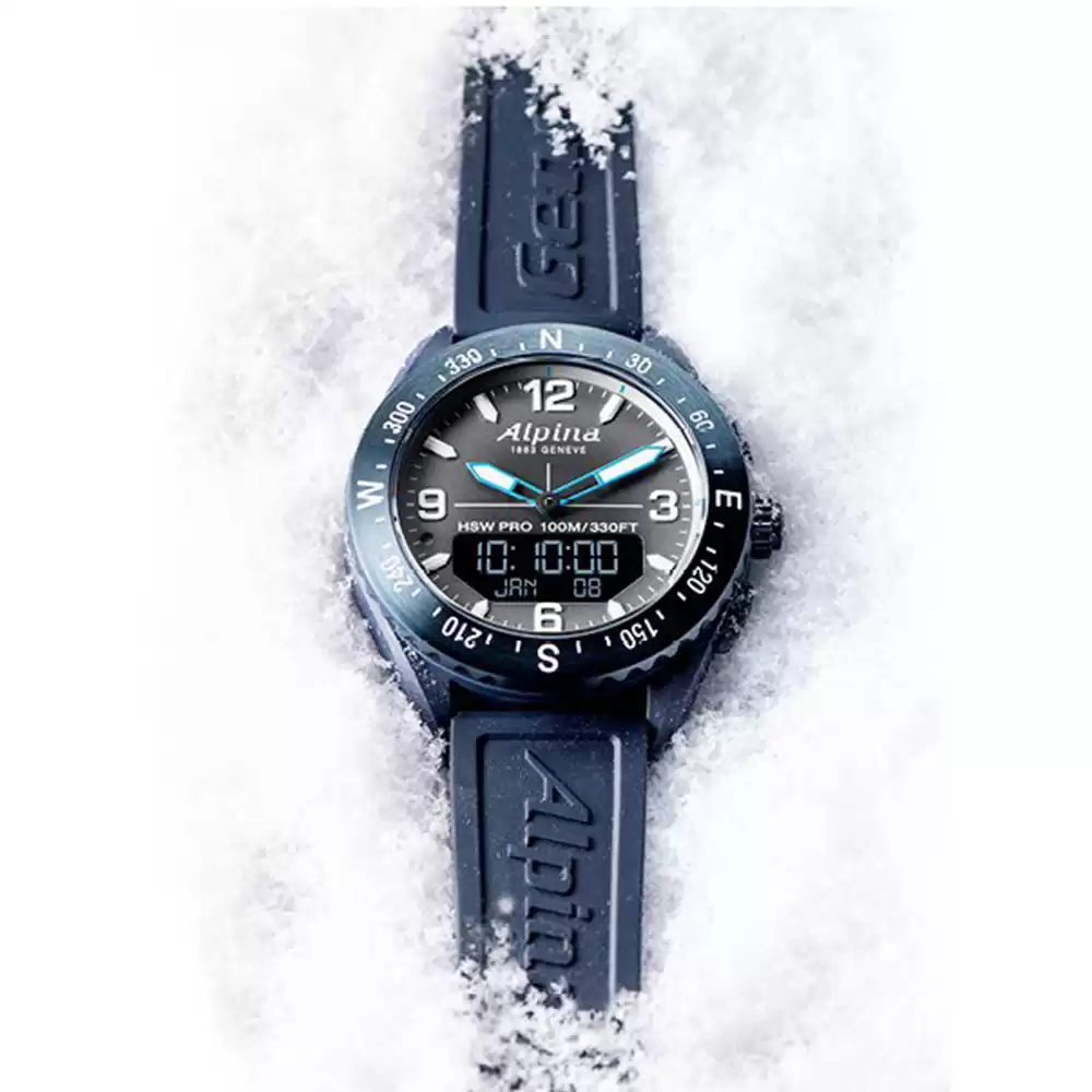 ساعت مچی هوشمند مردانه آلپینا ALPINA-AL-283LBN5NAQ6