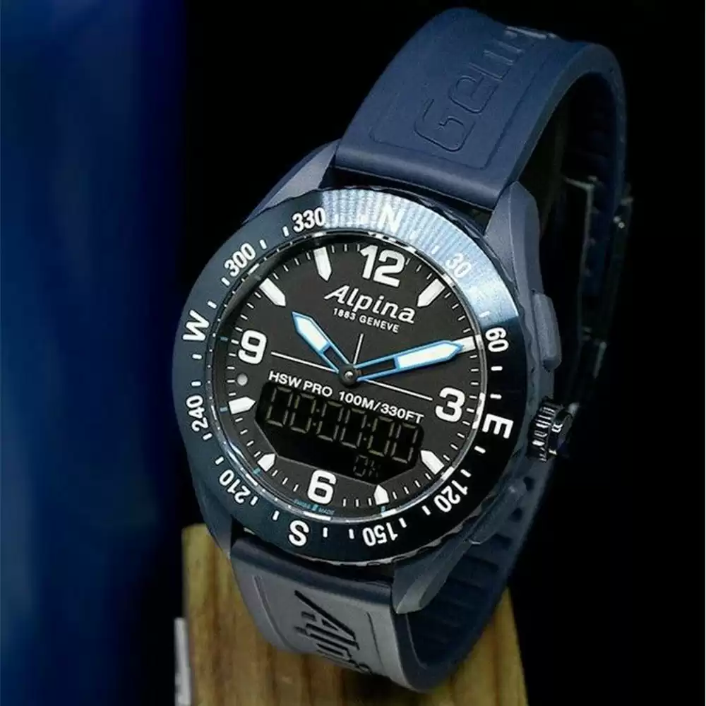 ساعت مچی هوشمند مردانه آلپینا ALPINA-AL-283LBN5NAQ6