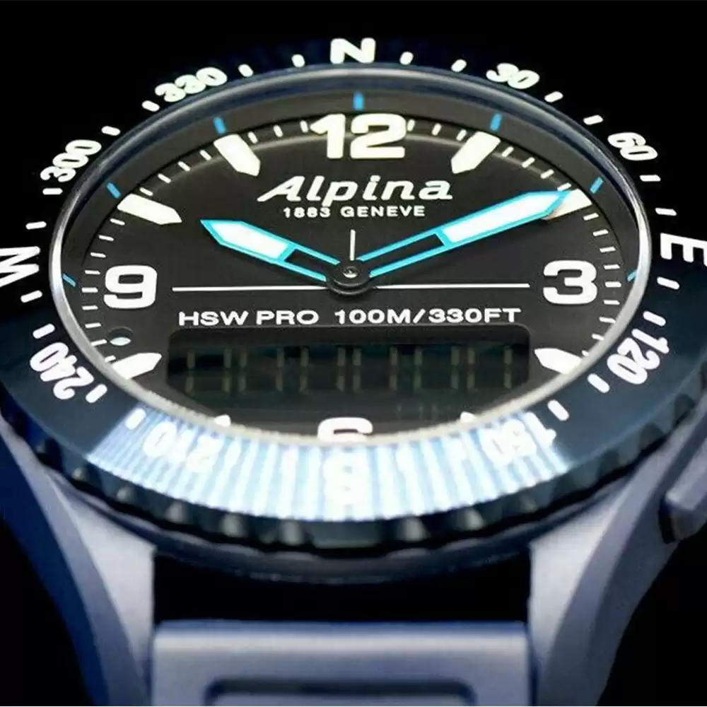 ساعت مچی هوشمند مردانه آلپینا ALPINA-AL-283LBN5NAQ6