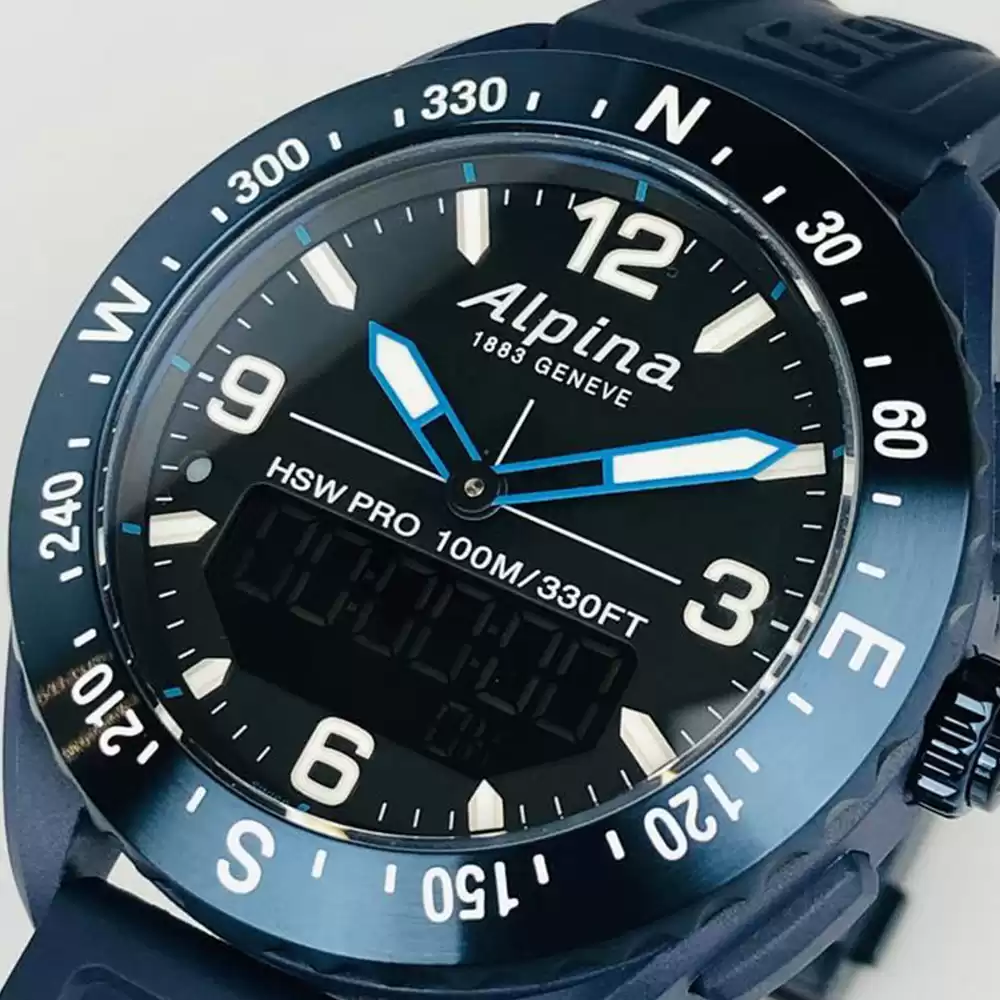 ساعت مچی هوشمند مردانه آلپینا ALPINA-AL-283LBN5NAQ6