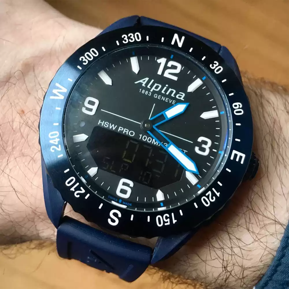 ساعت مچی هوشمند مردانه آلپینا ALPINA-AL-283LBN5NAQ6