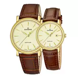خرید ست ساعت مچی مردانه زنانه کاندینو مدل CANDINO C4489/3-C4490/3 با بهترین قیمت