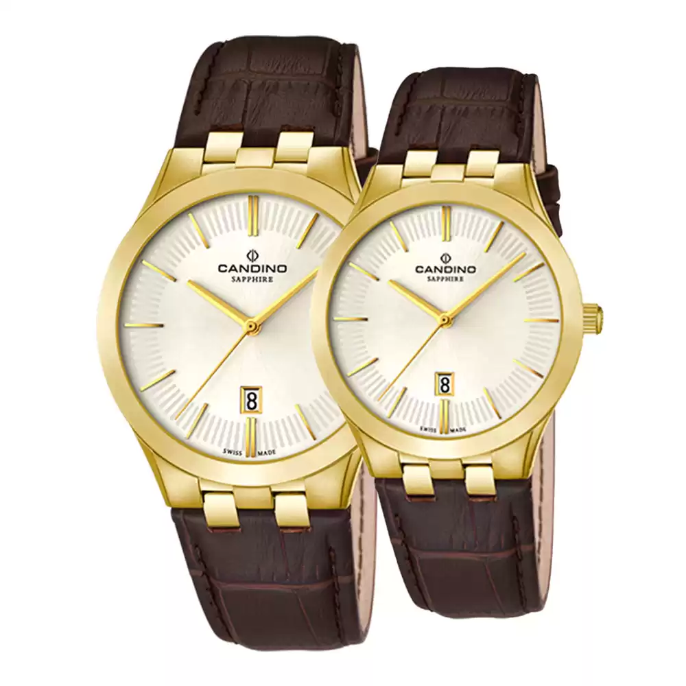 ست ساعت مچی مردانه زنانه کاندینو