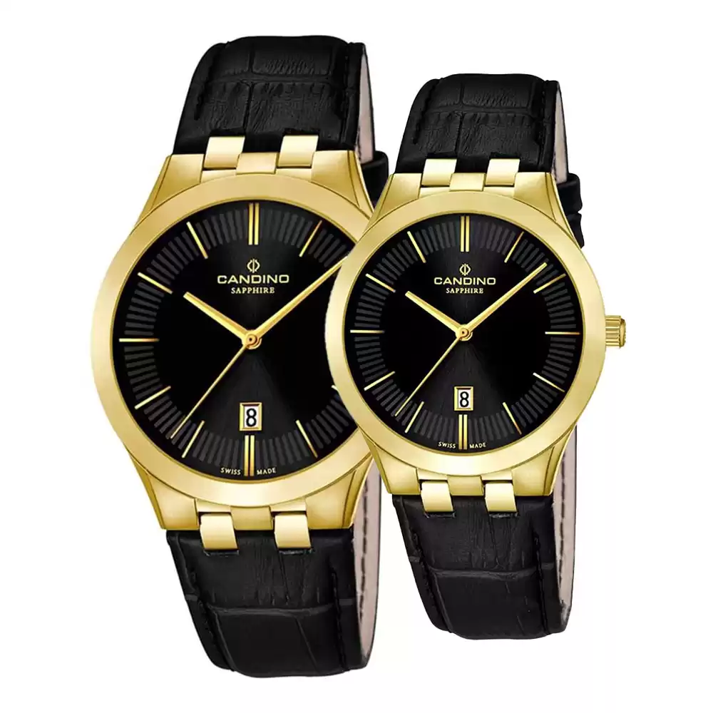 ست ساعت مچی مردانه زنانه کاندینو CANDINO C4542/3-C4546/3
