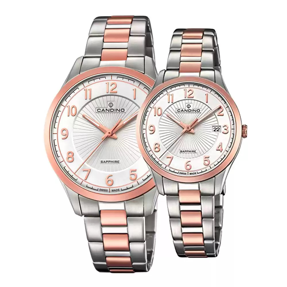 ست ساعت مچی مردانه زنانه کاندینو