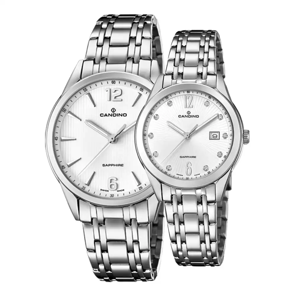 ست ساعت مچی مردانه زنانه کاندینو CANDINO C4614/2-C4615/2