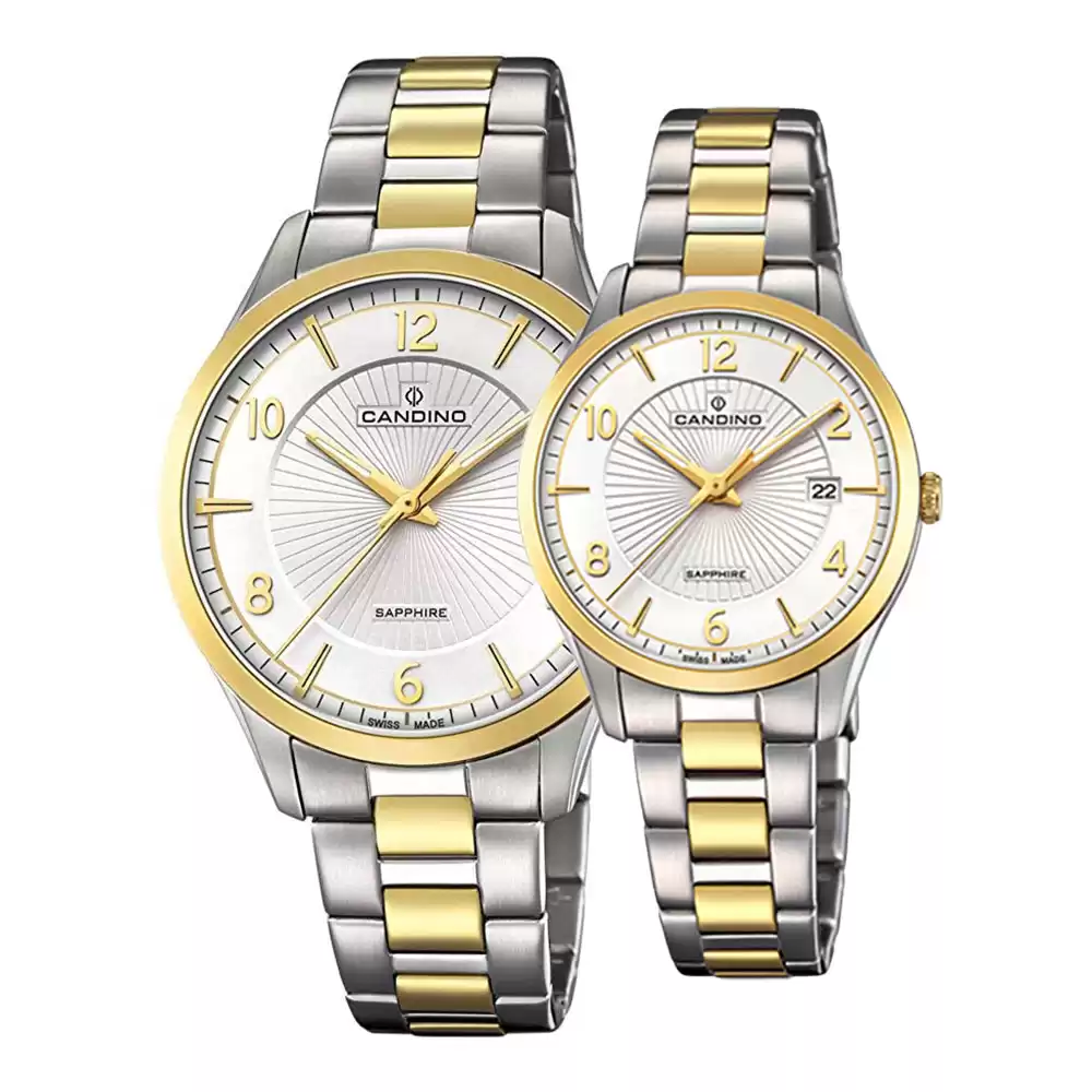 ست ساعت مچی مردانه زنانه کاندینو